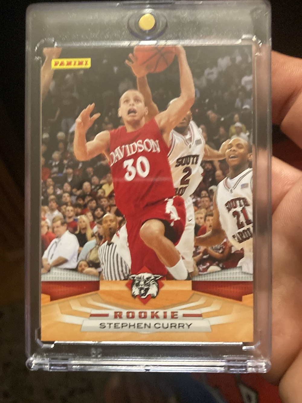 Panini Rookie Stephen Curry Davidson Red Basketball Card #372 great condition